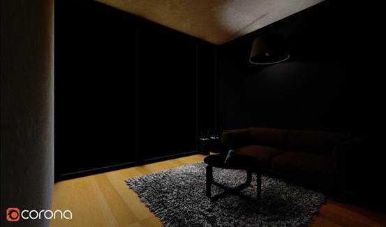 Corona performance settings panel showing Light Samples Multiplier direct-light parameter